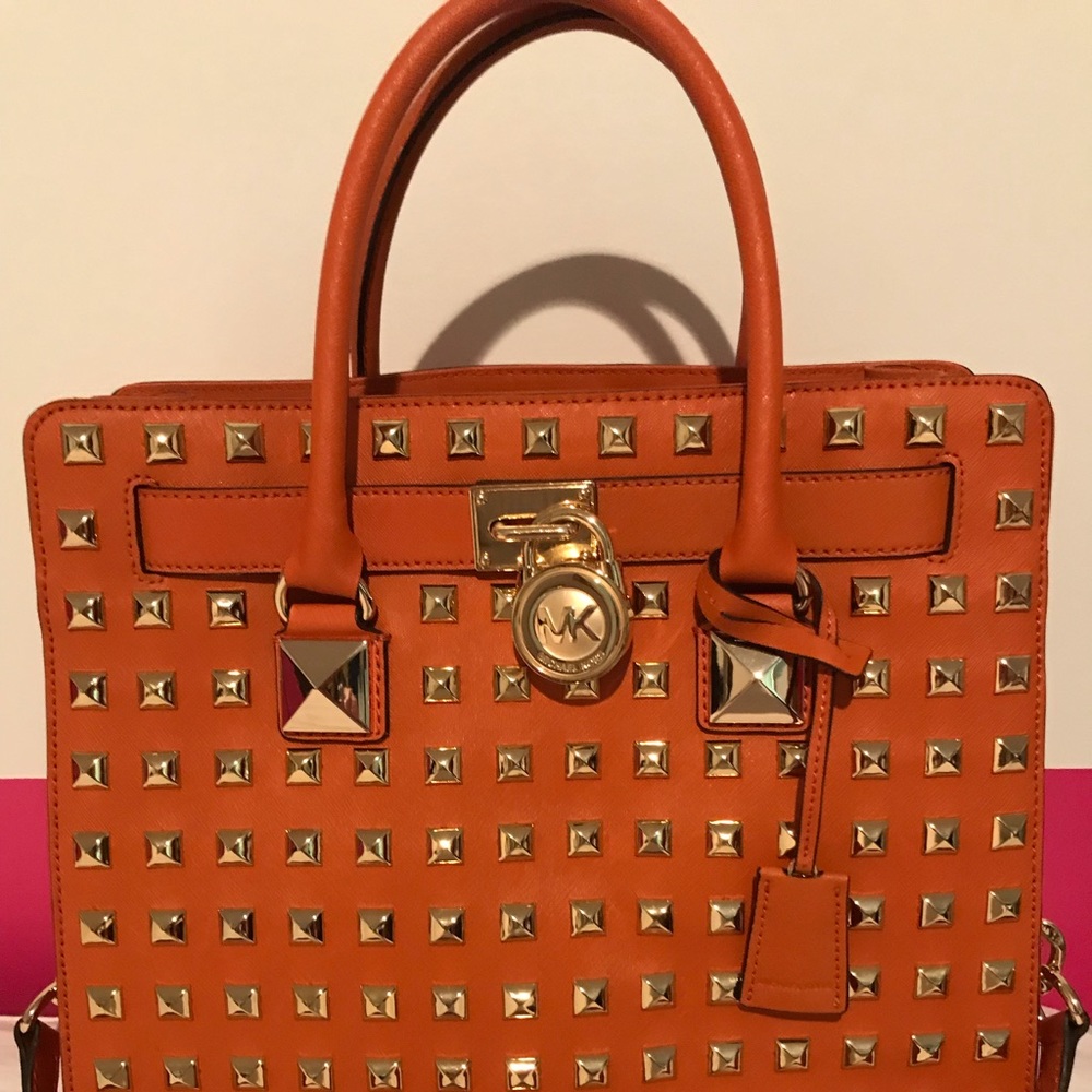 Michael Kors vintage orange purse